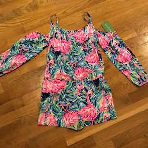 NWT Lilly Pulitzer Girls Candice Romper